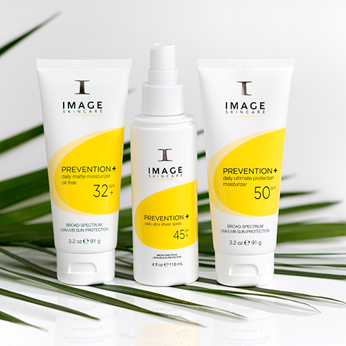 The PREVENTION+ Collection - Moisturizers with broad-spectrum UVA/UVB sun protection.