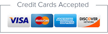 Credit Cards Accepted