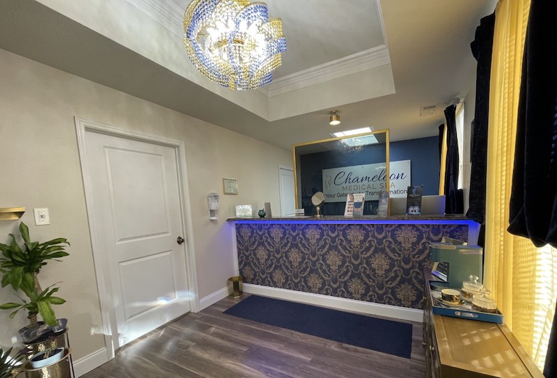 Chameleon Medical Spa Lobby