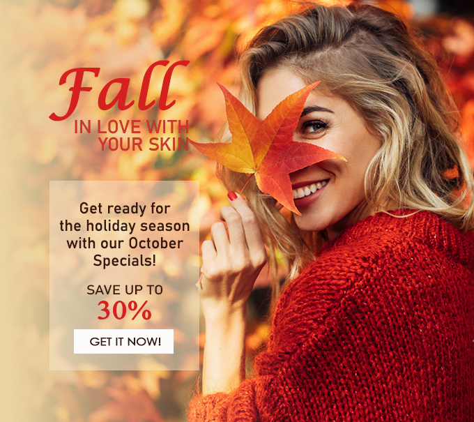 Fall Specials Save Up to 30%