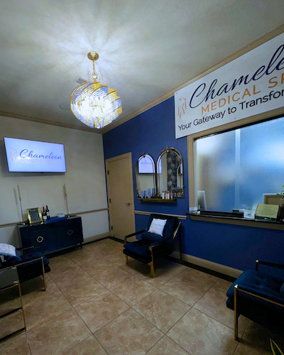Chameleon Medspa Reception Area