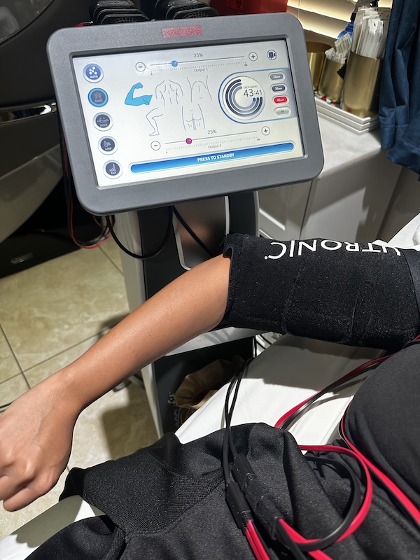 Targeted Muscle Activation for Body Shaping